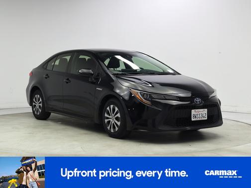 Black 2021 Toyota Corolla Hybrid LE