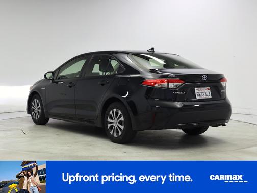 Black 2021 Toyota Corolla Hybrid LE