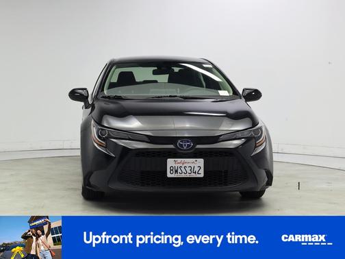 Black 2021 Toyota Corolla Hybrid LE