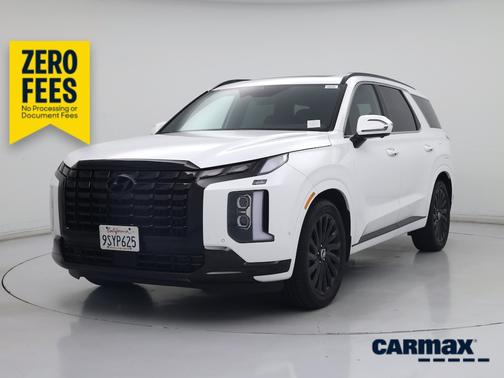 White 2025 Hyundai PALISADE Calligraphy Night Edition