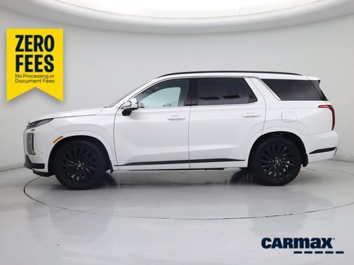 White 2025 Hyundai PALISADE Calligraphy Night Edition