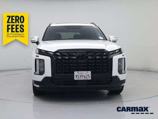 White 2025 Hyundai PALISADE Calligraphy Night Edition