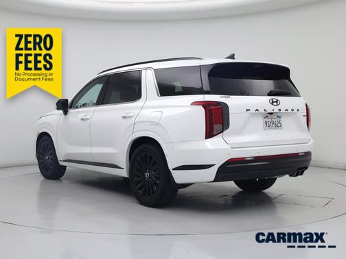 White 2025 Hyundai PALISADE Calligraphy Night Edition
