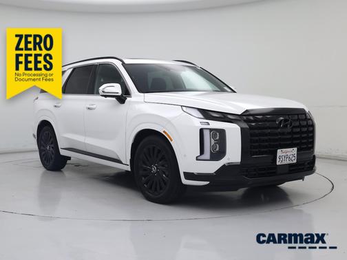 White 2025 Hyundai PALISADE Calligraphy Night Edition