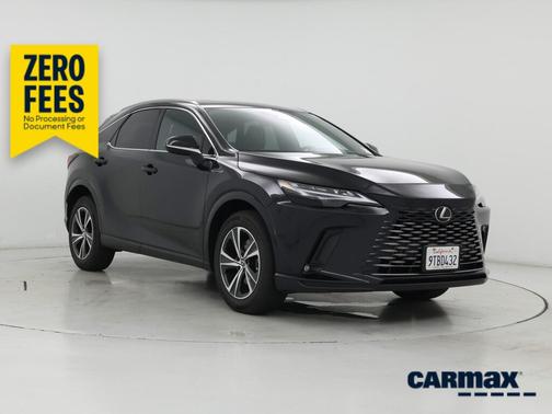Black 2025 Lexus RX 350