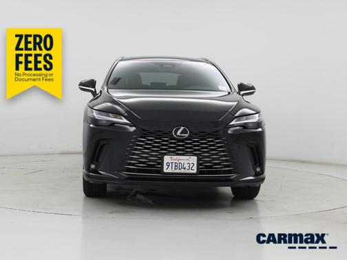 Black 2025 Lexus RX 350