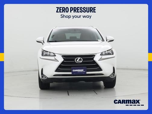 White 2015 Lexus NX 200t