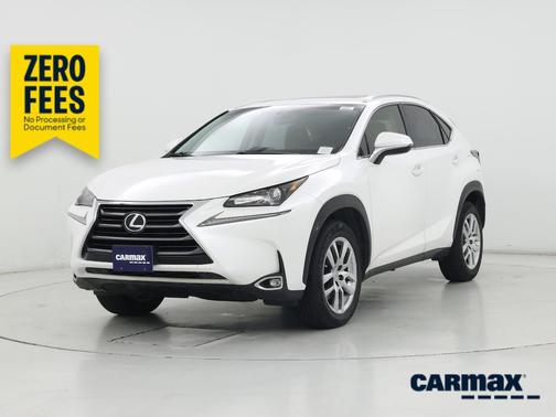 White 2015 Lexus NX 200t