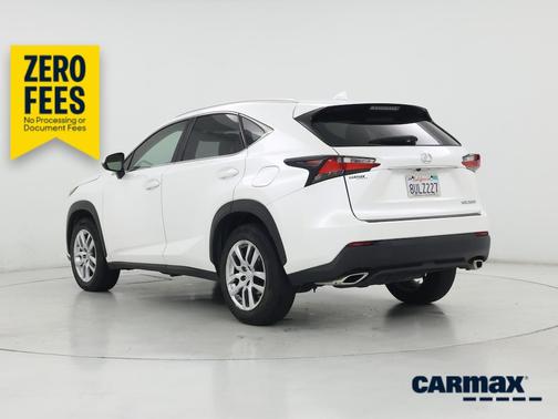 White 2015 Lexus NX 200t