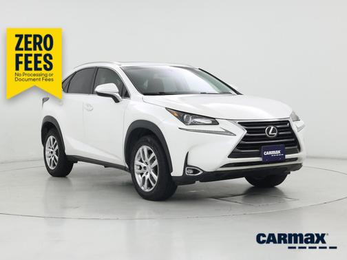 White 2015 Lexus NX 200t