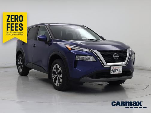 Blue 2023 Nissan Rogue SV