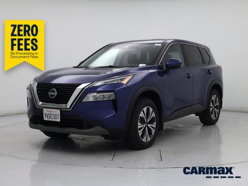 Blue 2023 Nissan Rogue SV