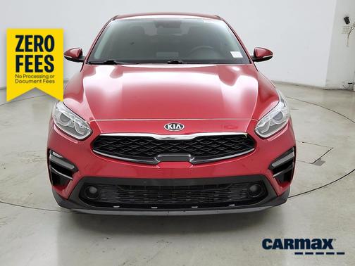 Red 2019 Kia Forte EX