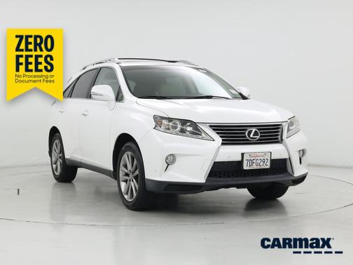 White 2014 Lexus RX 350