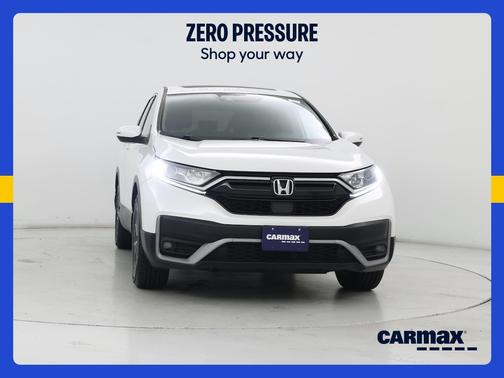 White 2021 Honda CR-V EX-L