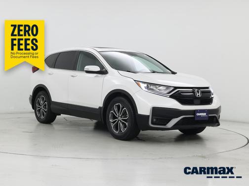 White 2021 Honda CR-V EX-L