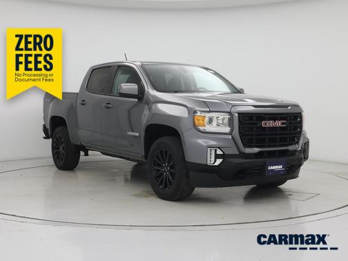 Gray 2022 GMC Canyon Elevation