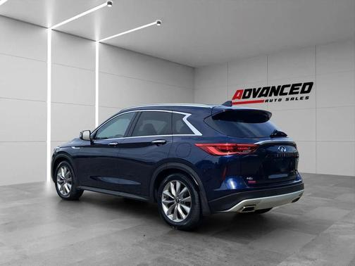 Hermosa Blue 2020 INFINITI QX50 LUXE AWD