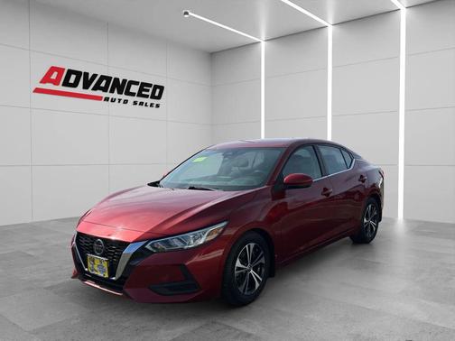 Red 2020 Nissan Sentra SV
