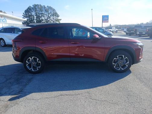 Crimson Metallic 2025 Chevrolet Trax LT