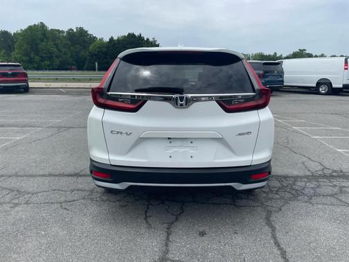 Platinum White Pearl 2020 Honda CR-V EX
