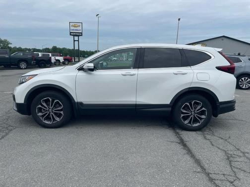 Platinum White Pearl 2020 Honda CR-V EX