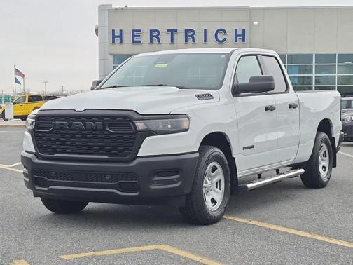 Bright White Clearcoat 2025 RAM 1500 Tradesman