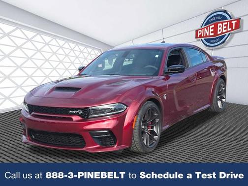 Octane Red Pearlcoat 2023 Dodge Charger SRT Hellcat Widebody Jailbreak