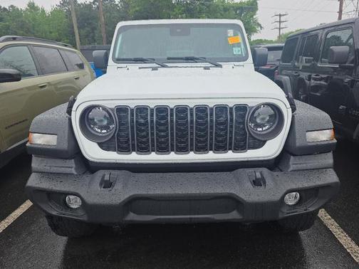 Bright White Clearcoat 2024 Jeep Wrangler Sport S
