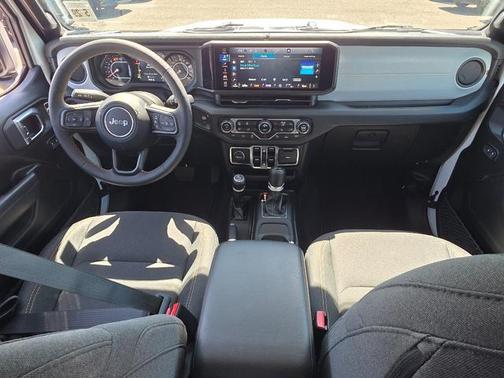 Bright White Clearcoat 2024 Jeep Wrangler Sport S