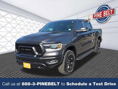 Granite Crystal Metallic Clearcoat 2021 RAM 1500 Rebel