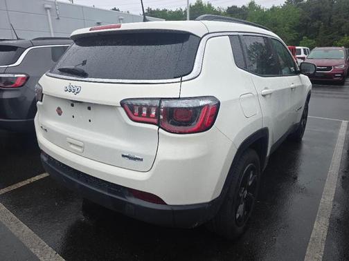 White Clearcoat 2020 Jeep Compass Latitude
