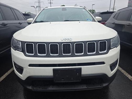 White Clearcoat 2020 Jeep Compass Latitude