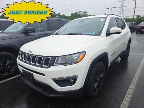 White Clearcoat 2020 Jeep Compass Latitude