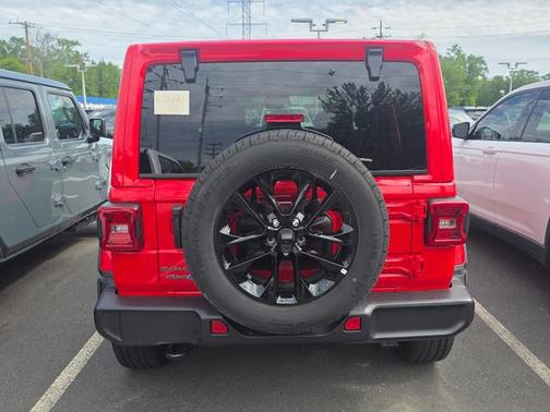 Firecracker Red Clearcoat 2025 Jeep Wrangler 4xe Sahara