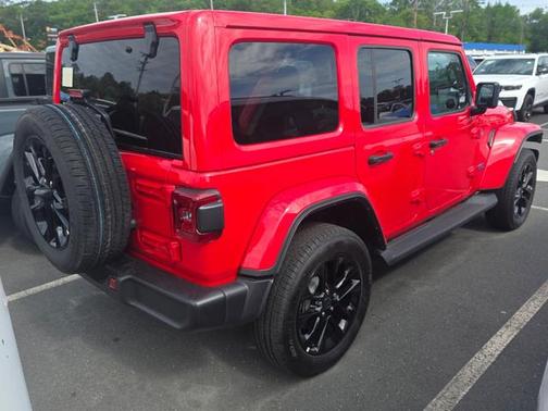 Firecracker Red Clearcoat 2025 Jeep Wrangler 4xe Sahara