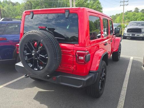 Firecracker Red Clearcoat 2025 Jeep Wrangler 4xe Sahara