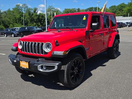 Firecracker Red Clearcoat 2025 Jeep Wrangler 4xe Sahara