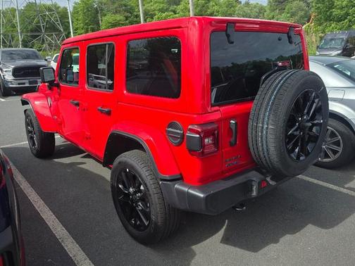 Firecracker Red Clearcoat 2025 Jeep Wrangler 4xe Sahara