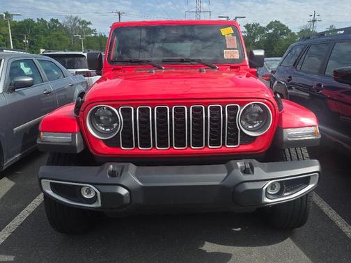 Firecracker Red Clearcoat 2025 Jeep Wrangler 4xe Sahara