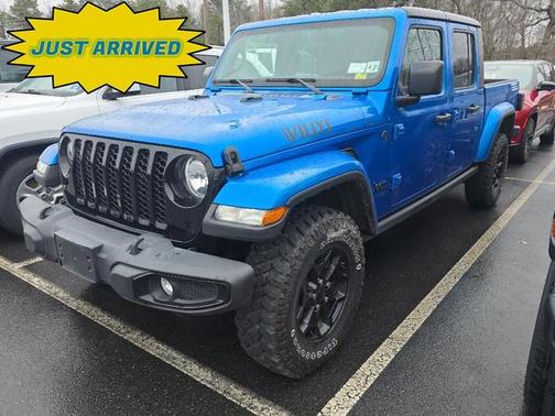 Hydro Blue Pearlcoat 2022 Jeep Gladiator Willys 4x4