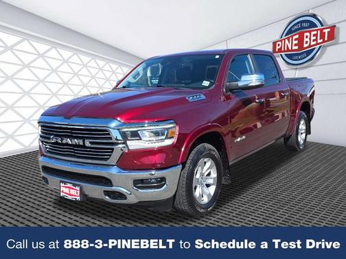 Delmonico Red Pearlcoat 2022 RAM 1500 Laramie