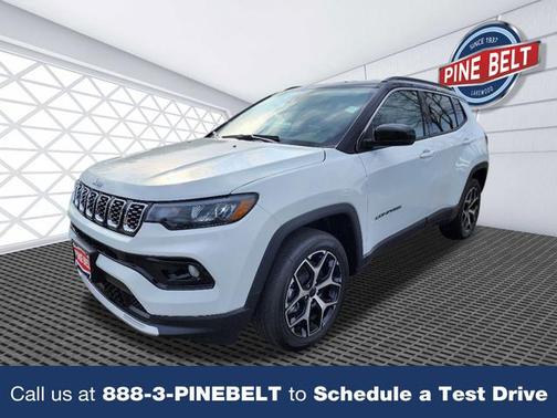 Bright White Clearcoat 2026 Jeep Compass Limited