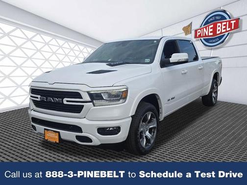 Bright White Clearcoat 2022 RAM 1500 Laramie