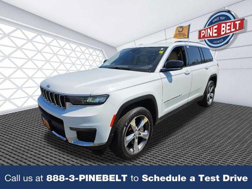 Bright White Clearcoat 2021 Jeep Grand Cherokee L Limited