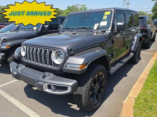 Gray 2025 Jeep Wrangler 4xe Sahara