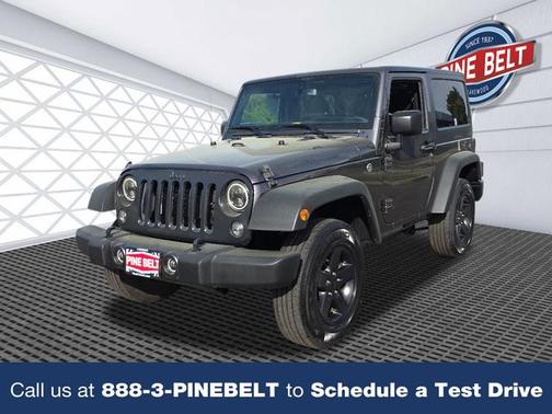 Granite Crystal Metallic Clearcoat 2016 Jeep Wrangler Black Bear