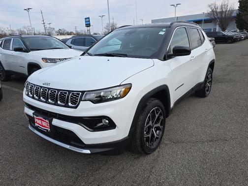 Bright White Clearcoat 2026 Jeep Compass Limited