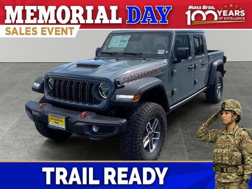 Anvil Clearcoat 2026 Jeep Gladiator Mojave 4x4