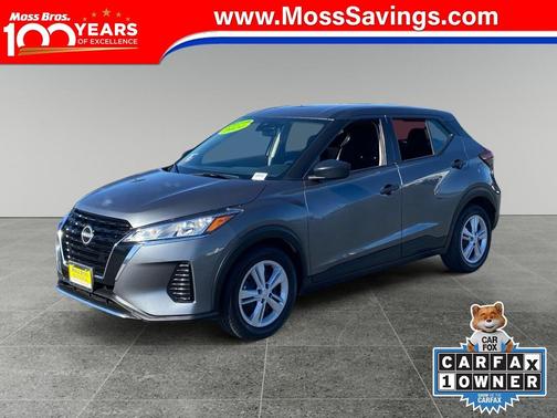 Gun Metallic 2024 Nissan Kicks S